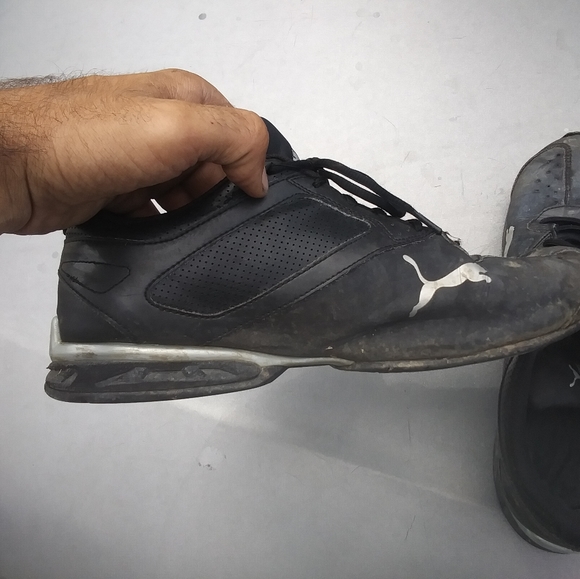 Used black puma shoes - Picture 6 of 9